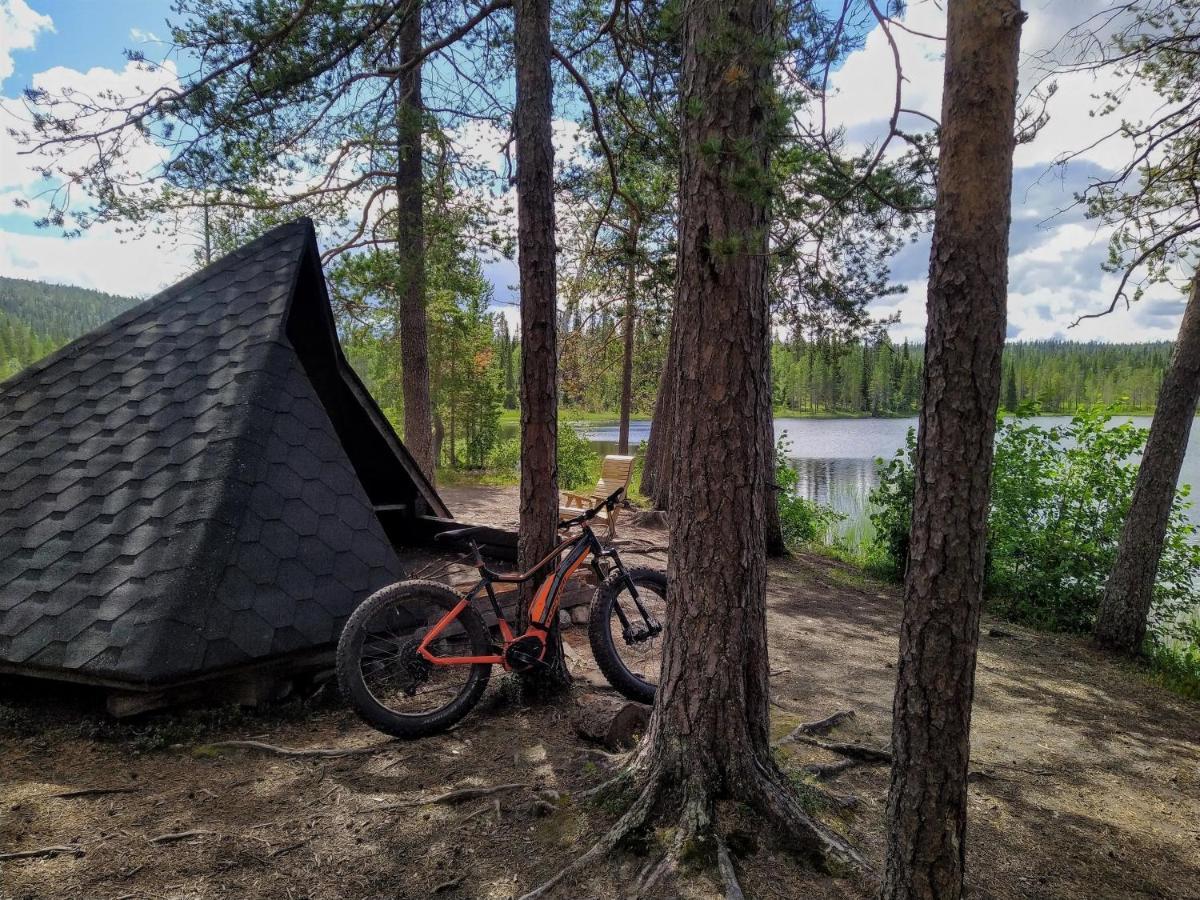Isokelo Log Apartments Salla Kültér fotó