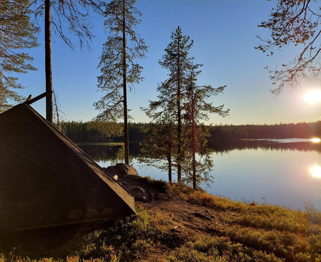 Isokelo Log Apartments Salla Kültér fotó
