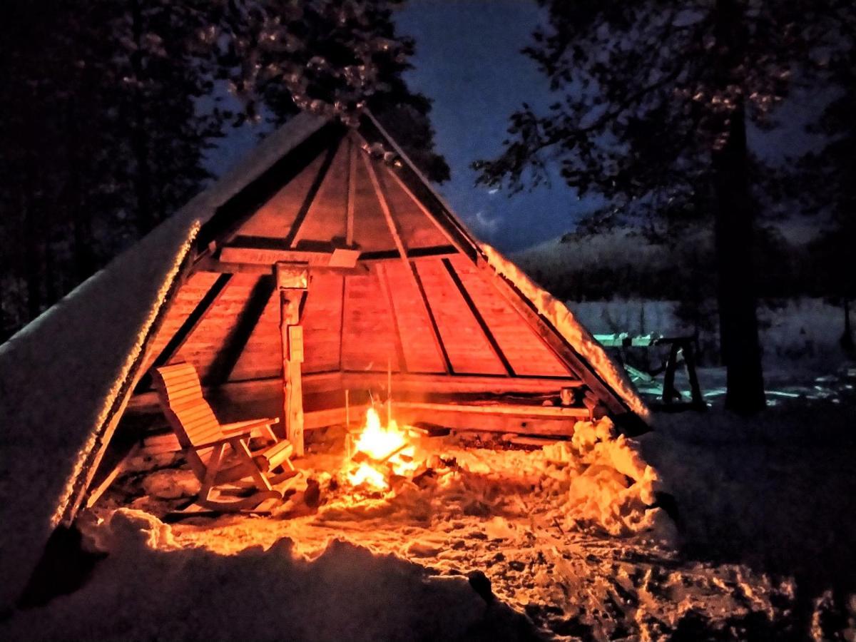 Isokelo Log Apartments Salla Kültér fotó