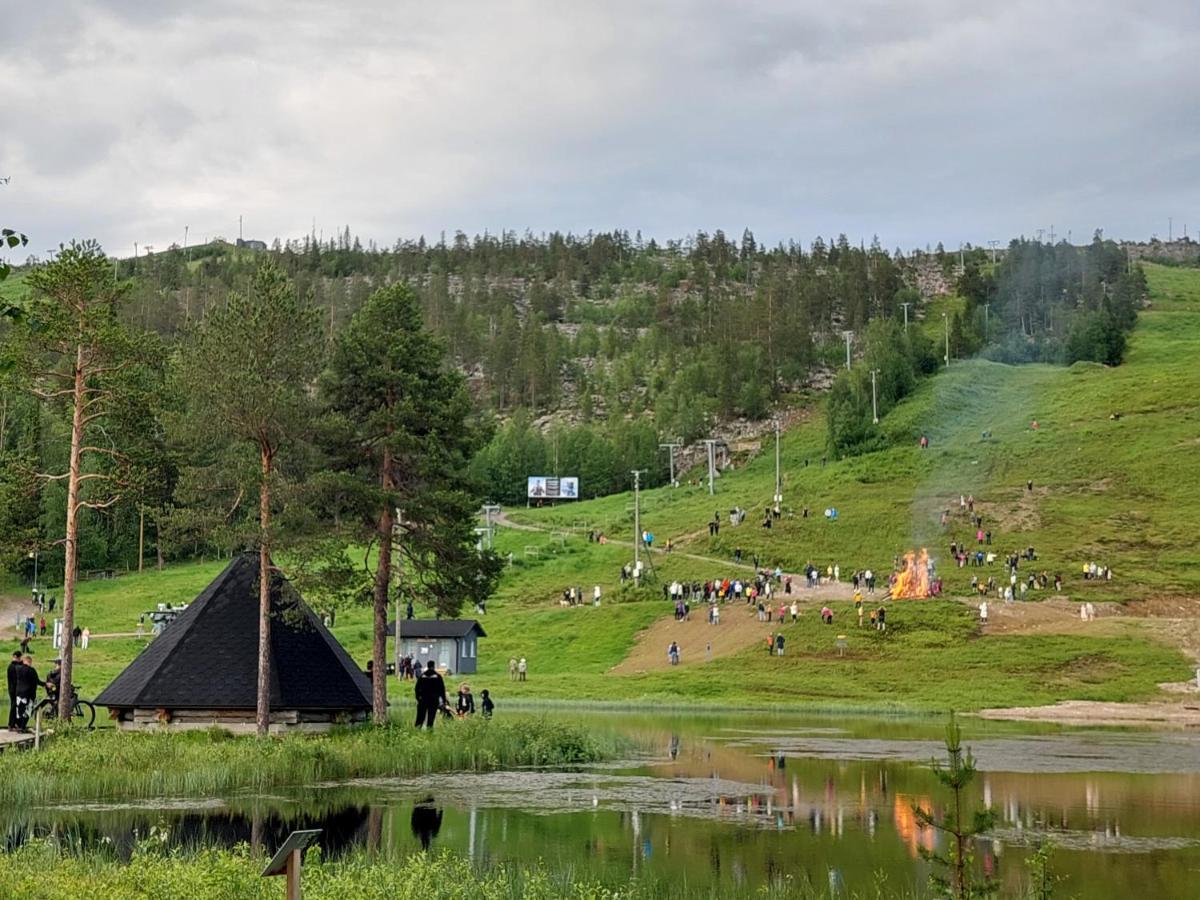 Isokelo Log Apartments Salla Kültér fotó