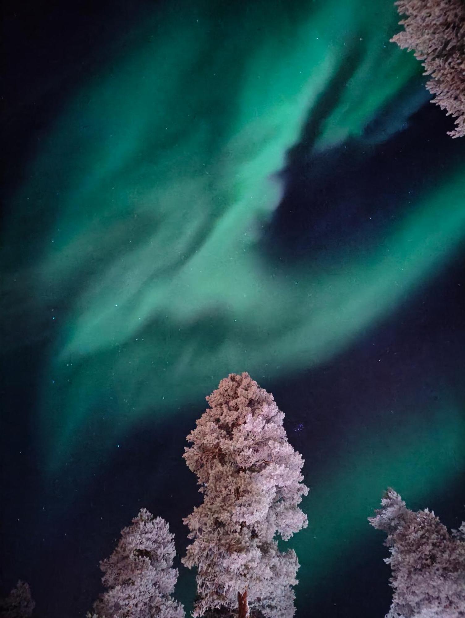 Isokelo Log Apartments Salla Kültér fotó